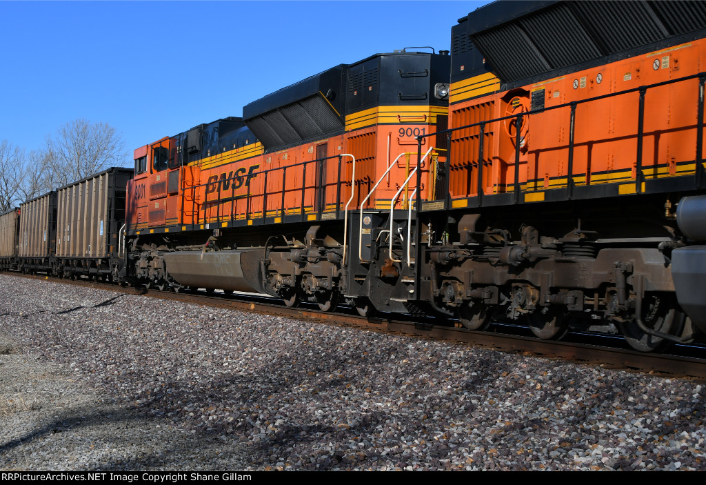 BNSF 9001 Roster shot.